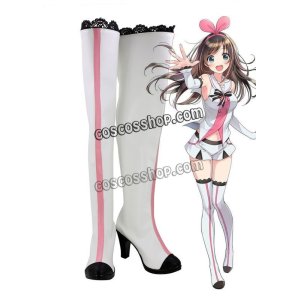 画像: Kizuna Ai スーパーAI キズナアイ アイちゃん風 02 コスプレ靴 ブーツ