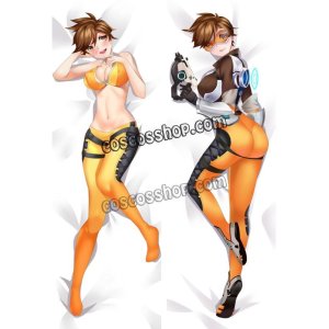 画像: オーバーウォッチ Overwatch トレーサー Tracer レナ・オクストン風 ●等身大 抱き枕カバー