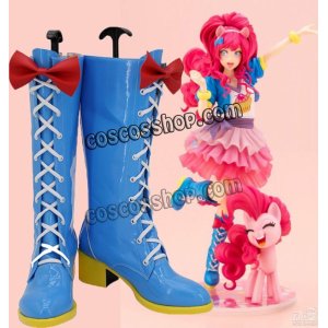 画像: マイリトルポニー: エクエストリア・ガールズ Pinkie Pie風 コスプレ靴 ブーツ