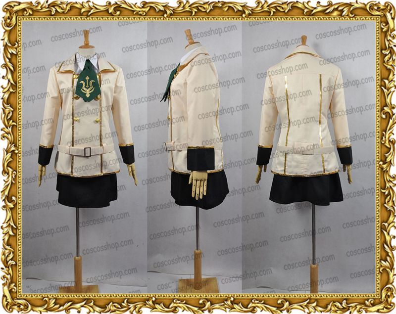 画像1: コードギアス反逆のルルーシュ 学園女子制服風 ●コスプレ衣装 (1)