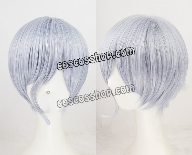 画像1: 宝石の国 アンタークチサイト風 コスプレウィッグ (1)